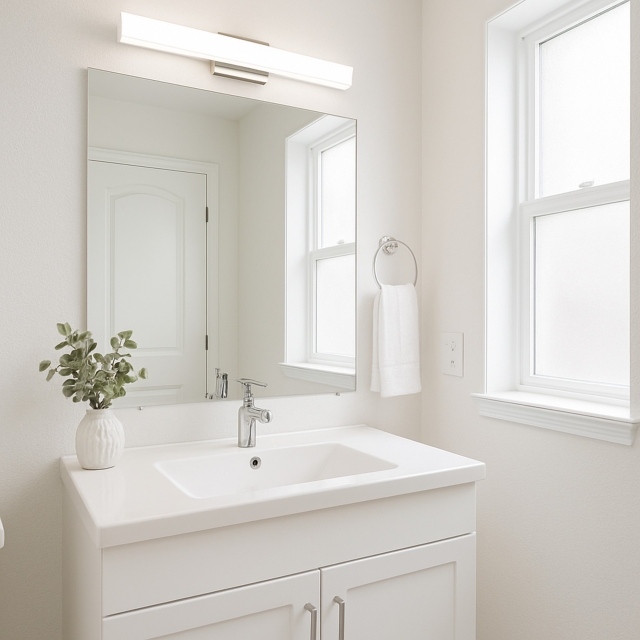 洗面　清潔感　昼白色